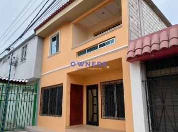 Fachada · Venta Casa Rentera, Sauces 8 - 2 Departmentos y 1 Suite, Norte Guayaquil (Cvr)