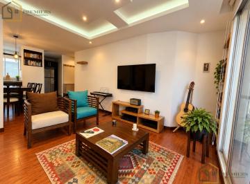Departamento · 78m² · 2 Habitaciones · 2 Estacionamientos · Lindo Departamento Amoblado de Renta en La Carolina
