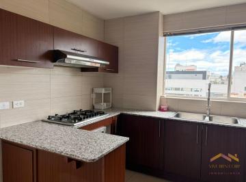 Departamento · 110m² · 3 Habitaciones · 2 Estacionamientos · Rento Departamento Amoblado con Vista en La Granda Centeno