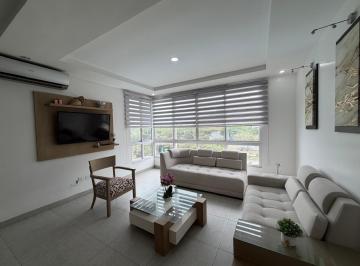 Departamento · 80m² · 2 Habitaciones · 1 Estacionamiento · Departamento en Alquiler Totalmente Amoblado en Urb. Ceibos Point, Ceibos