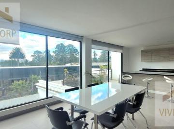 comedor cocina y balcón · Departamento en Venta con 2 Dorm. Sector Hilacril