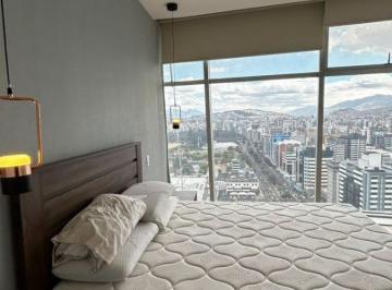 Departamento de 3 habitaciones, Quito · República del Salvador Arriendo Lindo Departamento Amoblado, 3 Dor, Vista, Balcón, Amenities