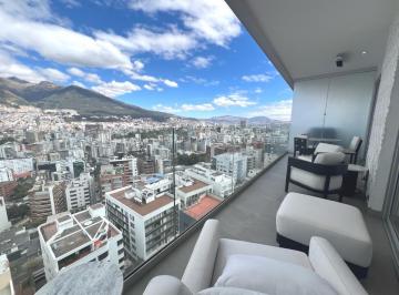 Departamento · 100m² · 2 Habitaciones · Gonzales Suarez, Departamento Amoblado en Renta Exclusivo