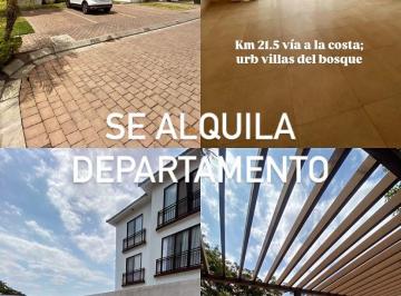 Departamento de 3 habitaciones, Guayaquil · Hermoso Departamento en Villas del Bosque