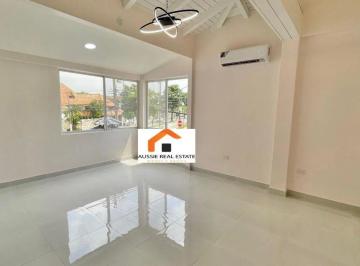 Departamento de 3 habitaciones, Guayaquil · Vendo Departamento, La Puntilla, 3 Dorm C/u, Baño, A/a, Cortinas, Línea Blanca