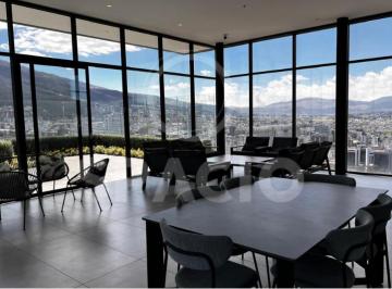 Departamento de 2 habitaciones, Quito · Departamento de Arriendo 2 Dorm. Semi Amoblado Vista a La Carolina