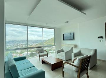Departamento de 3 habitaciones, Guayaquil · Departamento Amoblado Ceibos Los Senderos Av del Bombero