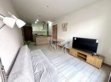 Suite · 60m² · 1 Habitación · 1 Estacionamiento · Mv - Sector La Carolina - en Renta Suite Amoblada 60 m² con Balcón Edificio Atelier Uribe