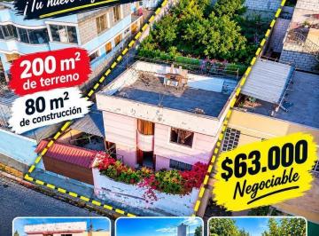 Casa · 100m² · 3 Habitaciones · De Oportunidad Casa en Venta Guayllabamba, con Arboles Frutales