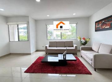 Departamento de 3 habitaciones, Guayaquil · Alquilo Departamento Amoblado en Central Park, Sector Uees, Samborondón, 3 Dorm.
