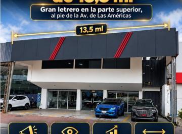 Local comercial , Guayaquil · Local 200 m² con Mampara Publicitaria de 13.5 Av Las Americas Aeropuerto Gye