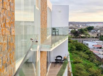 Departamento · 114m² · 3 Habitaciones · 1 Estacionamiento · Vendo Departamento Full Amoblado en Porto Manta 3 Dorm.