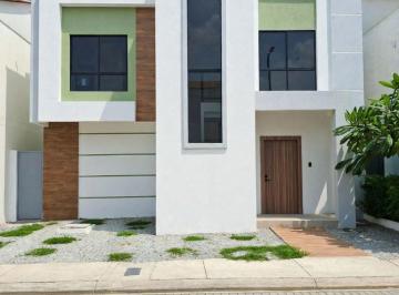 Casa de 3 habitaciones, Guayaquil · Venta Casa de Estreno Urbanización Logare Samborondon/aurora/ Via Salitre