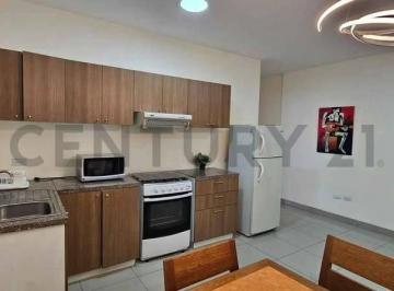 Departamento · 60m² · 1 Habitación · 1 Estacionamiento · Departamento Amoblado Urdesa Central en Condominio Privado