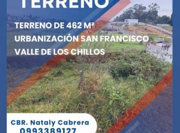 Terreno / Lote , Quito · Terreno de 462 m² en Venta en Sangolquí Urbanización San Francisco