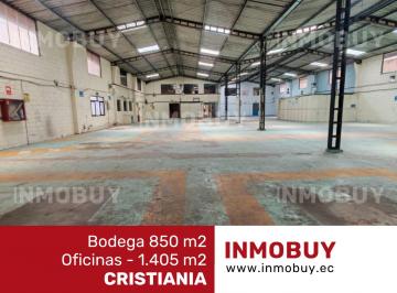 Bodega-Galpón , Quito · Vendo Propiedad Industrial | Cristianía – Norte de Quito