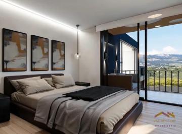 dormitorio con vista al vallle de Tumbaco · Venta Suites con Vista (Proyecto Entrega 2do Semestre 2028)