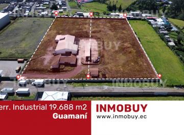Terreno / Lote , Quito · Vendo un Terreno de 19.688 m² Industrial de Mediano Impacto en Guamaní Sur de Quito