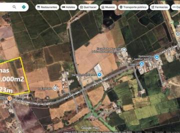 Terreno / Lote en Venta  La Aurora · Terreno Comercial y Residencial de 5 Hectáreas en Vía Los Lojas (Km 1.5 – Daule)