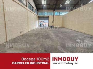 Bodega-Galpón , Quito · Rento Bodega 100 m² – Carcelén Industrial
