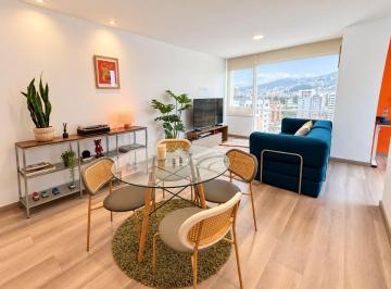 Departamento de 2 habitaciones, Quito · Departamento en Renta – 80 m², 2 Dorm. + Estudio, Amoblado y Equipado