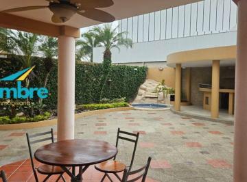 Casa de 3 habitaciones, Guayaquil · Casa Full Amoblada en Alquiler | Ciudad Celeste | 3 Dorm. | Patio, Bbq E Hidromasaje (Wn)
