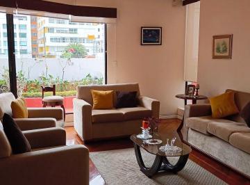 Departamento de 3 habitaciones, Quito · Quito Tenis | Venta Departamento con Patio | 3 Dorm. | 210 m Amoblado o Sin Muebles