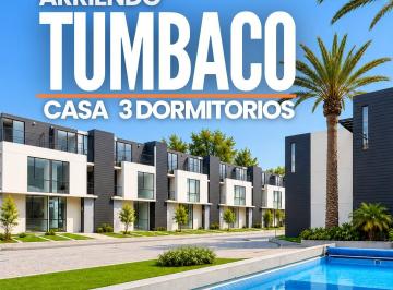 Casa · 95m² · 3 Habitaciones · 1 Estacionamiento · Casa en Arriendo en Tumbaco (Hilacril) | 3 Dorm. | Piscina