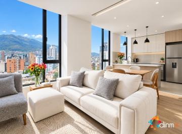Departamento de 2 habitaciones, Quito · Departamento Full Amoblado en Arriendo | La Carolina | Vista Panorámica | Piso 12
