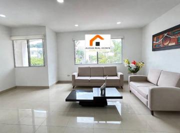 Departamento de 3 habitaciones, Guayaquil · Alquilo Departamento Amoblado en Central Park, Sector Uees, Samborondón, 3 Dorm