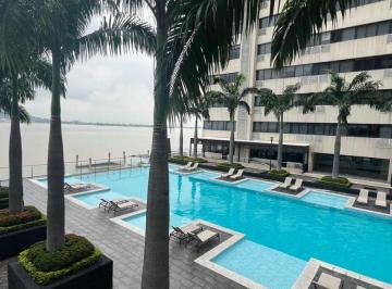 Departamento de 1 habitación, Guayaquil · Suite Amoblada en Alquiler | Spazio – Puerto Santa Ana - Guayaquil (Rg)