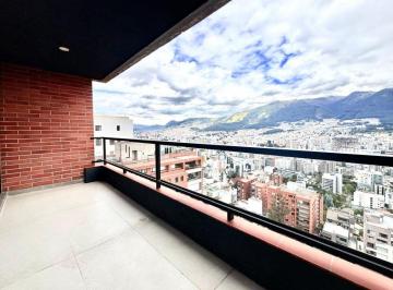 Departamento de 2 habitaciones, Quito · González Suárez Arriendo Hermoso Penhouse 134 m Dos Dorm. Espectacular Vista $1500
