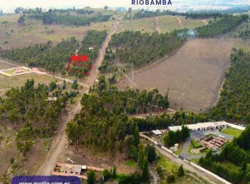 Terreno / Lote , Riobamba · Venta de Terreno Al Norte de Riobamba, Sector El Bosque, 660 m²