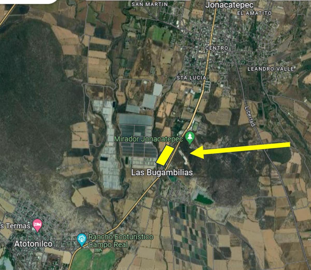 Sale of a 9,500 m&sup2; Plot in Jonacatepec