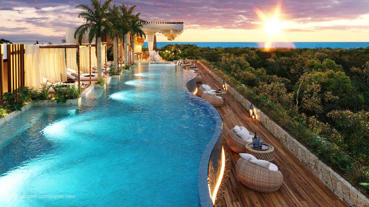 Depto Pb con Alberca Privada a 600 m del Mar – Tulum
